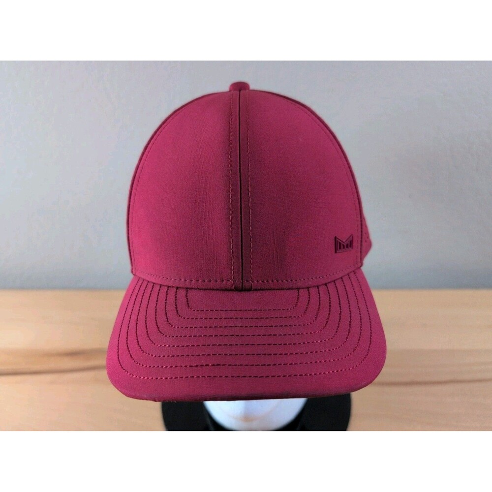 Melin A-Game Hydro Perforated Snapback Hat Red